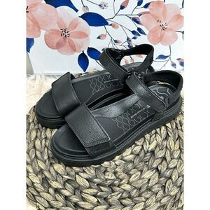 Timberland Women's Ray City Sandal Ankle-Strap Sandals - Black 10M